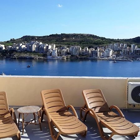 Bayview 2 Bedroom Seaview Apartment With Large Terrace With Panoramic Views - By Getawaysmalta St. Paul's Bay Exterior foto
